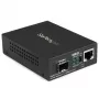 StarTech.com Gigabit Ethernet šviesolaidinis medijos keitiklis su atviru SFP lizdu