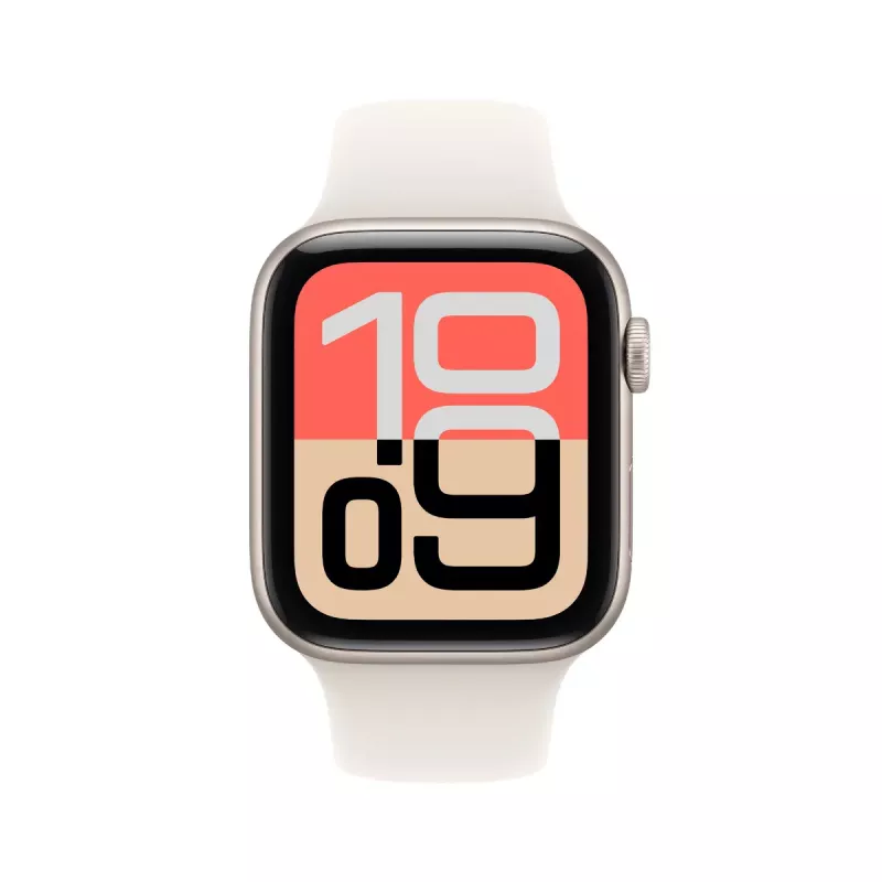 Apple Watch SE (3 kartos) Apple GPS + Cellular 44 mm Starlight aliuminio korpusas