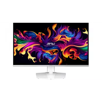 MSI MPG 321URXW QD-OLED kompiuterio monitorius 80 cm (31,5 colio) 3840 x 2160 pikselių 4K Ultra HD baltas