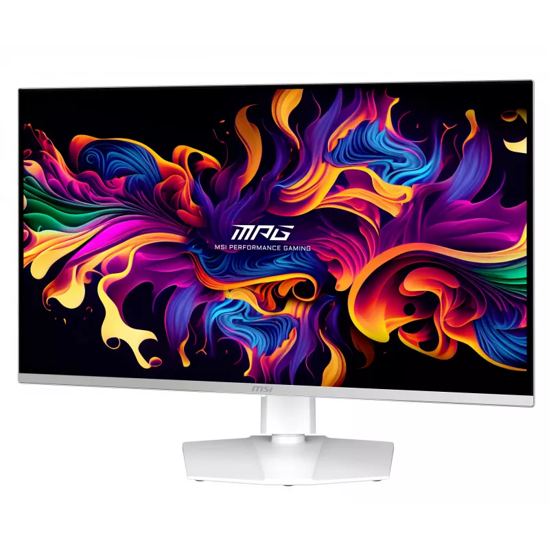 MSI MPG 321URXW QD-OLED kompiuterio monitorius 80 cm (31,5 colio) 3840 x 2160 pikselių 4K Ultra HD baltas