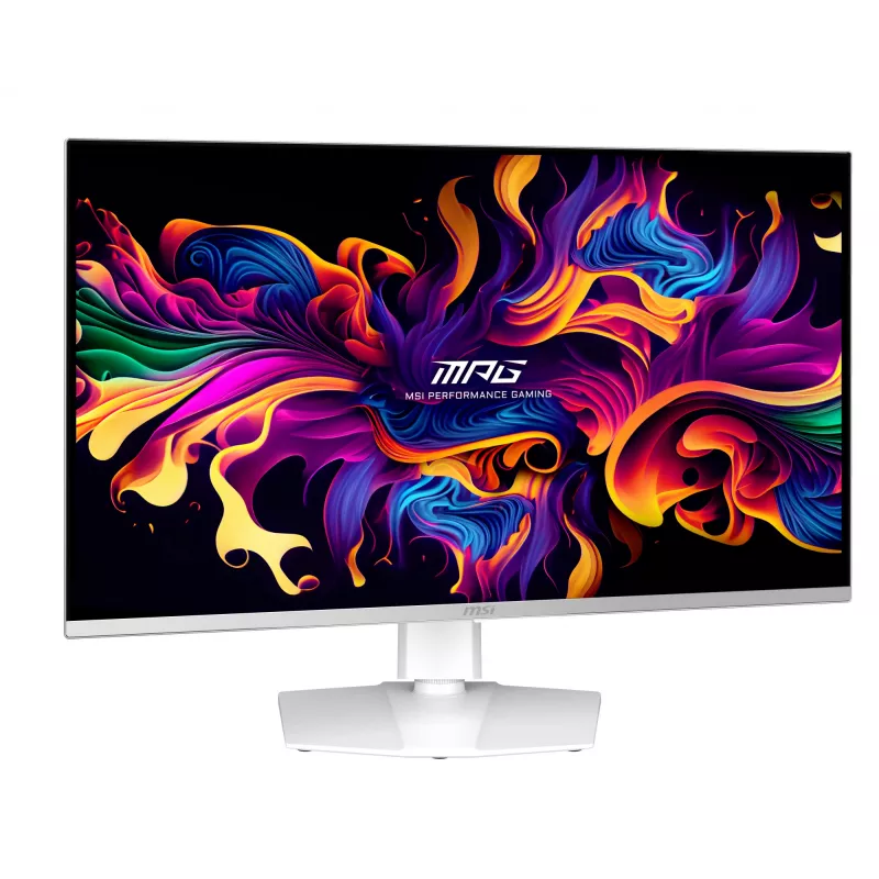 MSI MPG 321URXW QD-OLED kompiuterio monitorius 80 cm (31,5 colio) 3840 x 2160 pikselių 4K Ultra HD baltas