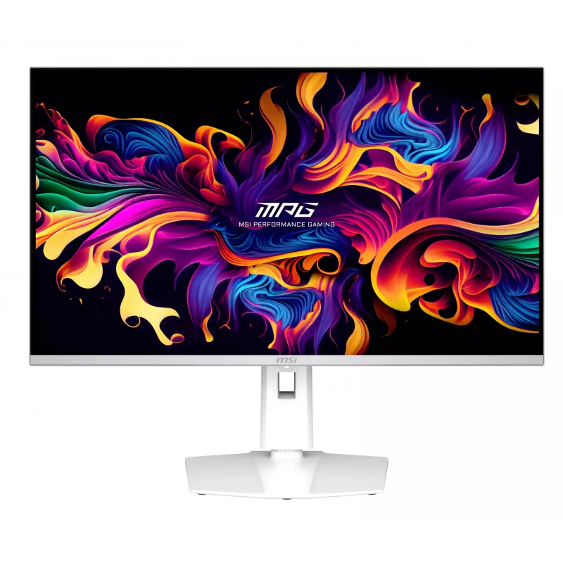 MSI MPG 321URXW QD-OLED kompiuterio monitorius 80 cm (31,5 colio) 3840 x 2160 pikselių 4K Ultra HD baltas