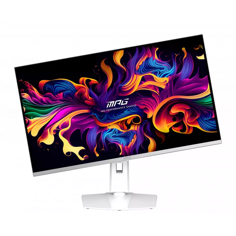 MSI MPG 321URXW QD-OLED kompiuterio monitorius 80 cm (31,5 colio) 3840 x 2160 pikselių 4K Ultra HD baltas