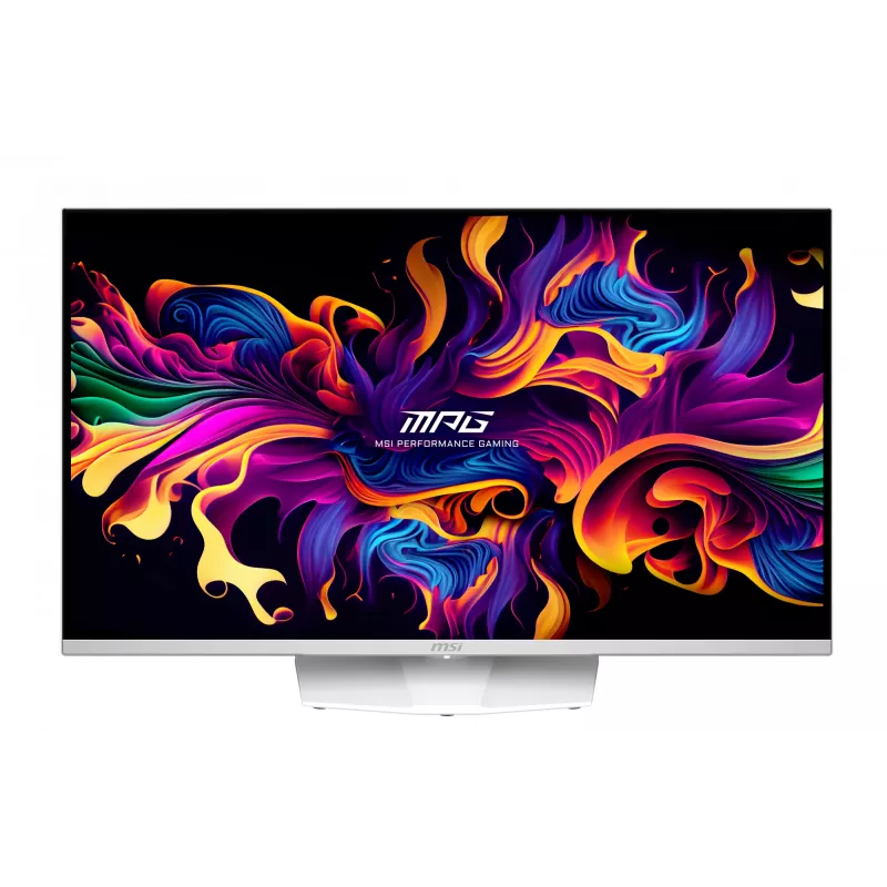 MSI MPG 321URXW QD-OLED kompiuterio monitorius 80 cm (31,5 colio) 3840 x 2160 pikselių 4K Ultra HD baltas