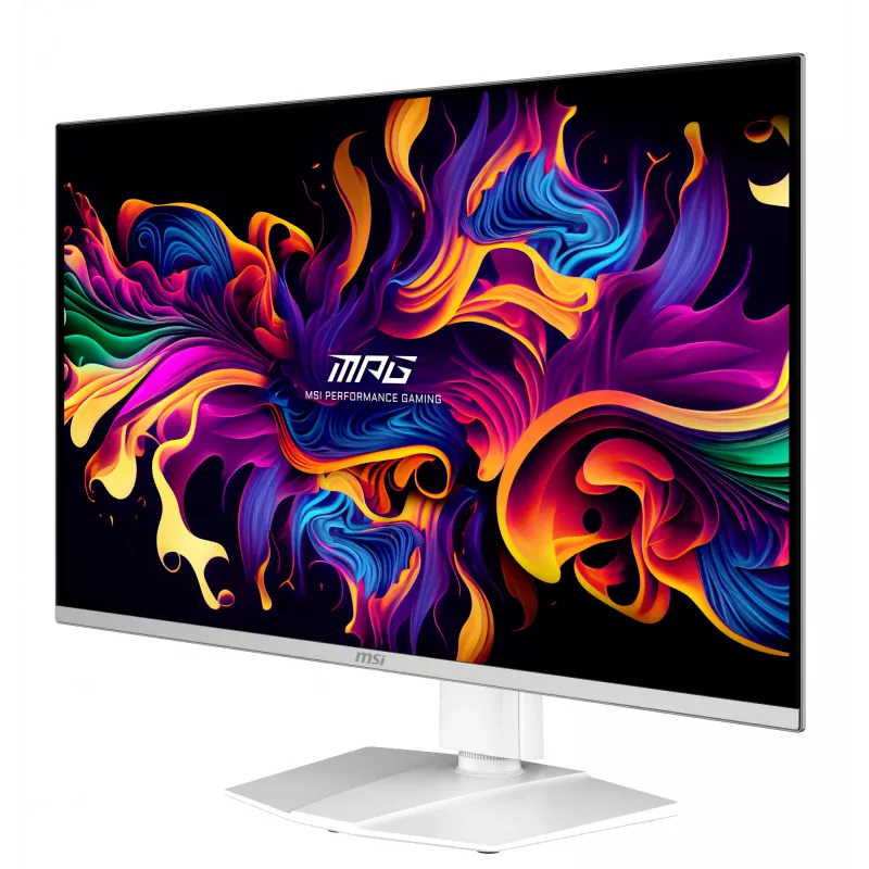 MSI MPG 321URXW QD-OLED kompiuterio monitorius 80 cm (31,5 colio) 3840 x 2160 pikselių 4K Ultra HD baltas