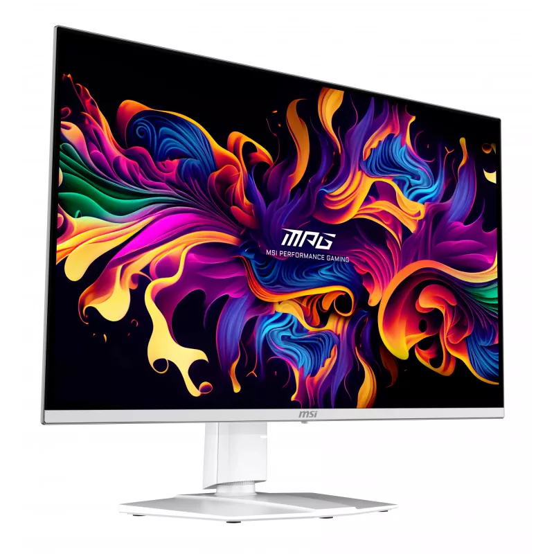 MSI MPG 321URXW QD-OLED kompiuterio monitorius 80 cm (31,5 colio) 3840 x 2160 pikselių 4K Ultra HD baltas