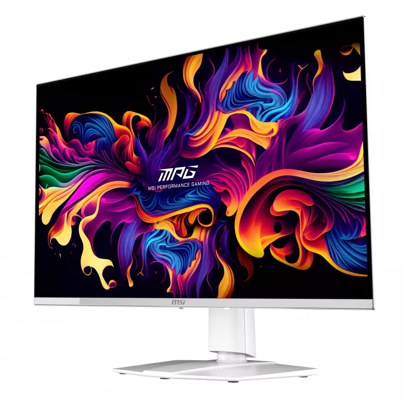 MSI MPG 321URXW QD-OLED kompiuterio monitorius 80 cm (31,5 colio) 3840 x 2160 pikselių 4K Ultra HD baltas