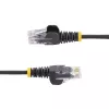 StarTech.com 2 m CAT6 kabelis – plonas – neužkabinami RJ45 kištukai – juodas