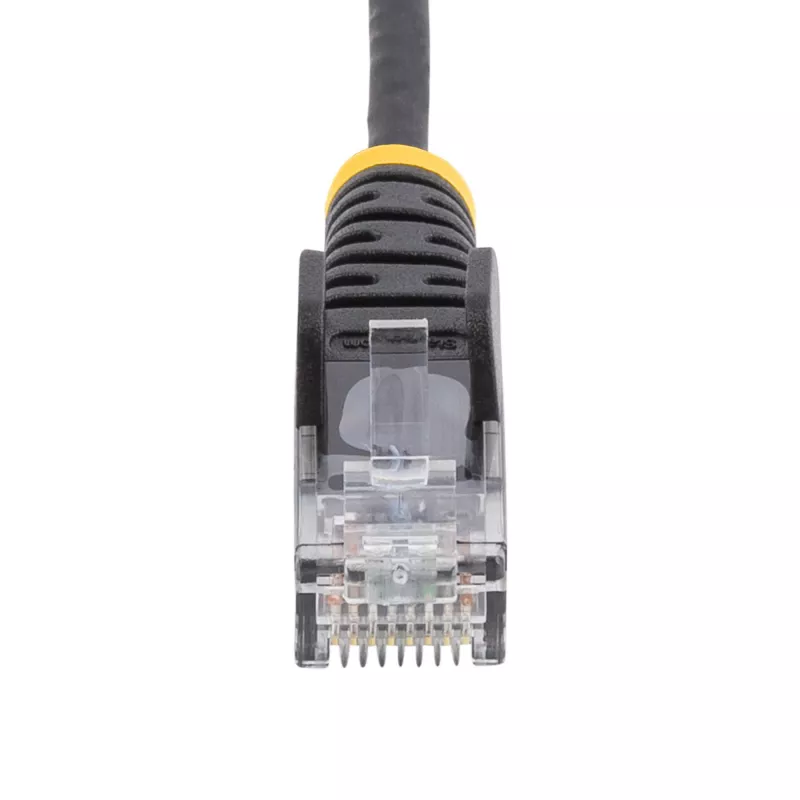StarTech.com 3 m CAT6 kabelis - plonas - neužkabinami RJ45 kištukai - juodas