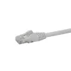 StarTech.com 10 m CAT6 eterneto laidas – baltas CAT 6 gigabito eterneto laidas – 250 MHz 100 W PoE RJ45 UTP tinklo/komutacinis kabelis be užkabinimų su įtempimo sumažinimu, individualiai tikrintas