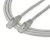 StarTech.com 2m CAT6 Ethernet kabelis – Pilkas CAT 6 Gigabit Ethernet laidas – 250MHz 100W PoE RJ45 UTP tinklo/komutacinis kabelis be užkabinimų su įtempimo sumažinimu, individualiai testuotas