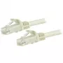 StarTech.com 3 m CAT6 eterneto kabelis - baltas CAT 6 gigabito eterneto laidas - 250 MHz 100 W PoE RJ45 UTP tinklo / komutacinis kabelis be užkabinimų su įtempimo sumažinimu, individualiai išbandytas