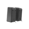 GENESIS Helium 100 BT RGB garsiakalbių rinkinys 10 W Kompiuteriui/Nešiojamam kompiuteriui Juoda, Sidabrinė 2.0 kanalai Bluetooth