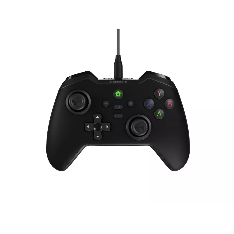 GENESIS Mangan 300 Juoda USB Gamepad Analogue / Digital Android, Nintendo Switch, PC