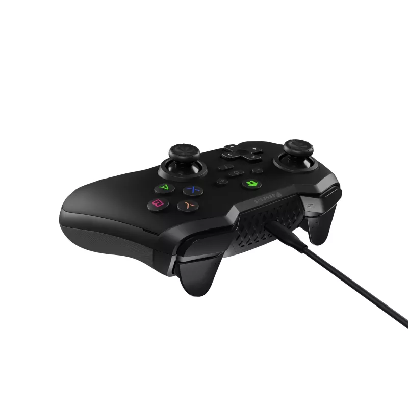 GENESIS Mangan 300 Juoda USB Gamepad Analogue / Digital Android, Nintendo Switch, PC