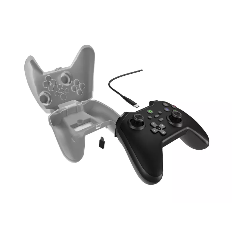 GENESIS Mangan 300 Juoda USB Gamepad Analogue / Digital Android, Nintendo Switch, PC