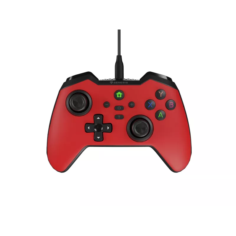 GENESIS Mangan 300 Red USB Gamepad Analogue / Digital Android, Nintendo Switch, PC