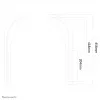 Neomounts NS-SB100 Sonos soundbar laikiklis - maks. 15 kg - montavimas prie ekrano