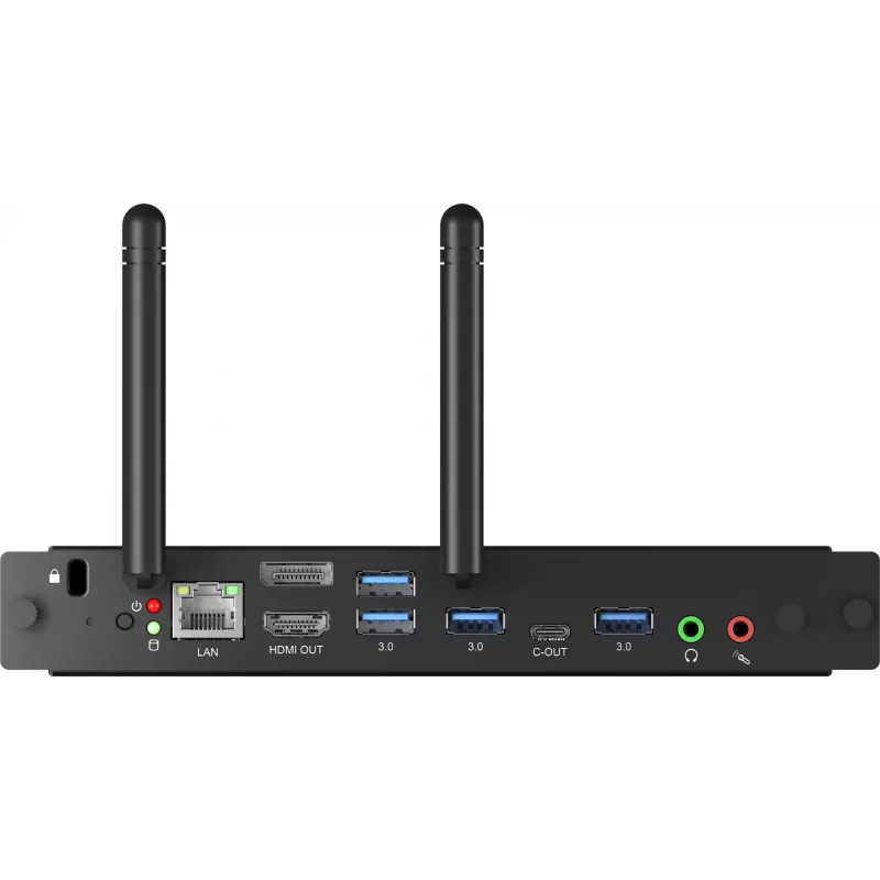 iiyama OPC51204BC-1 kompiuteris / darbo stotis Intel® Core™ i5 i5-12450H 8 GB DDR4-SDRAM 256 GB SSD Windows 11 IoT Enterprise Mini PC juoda