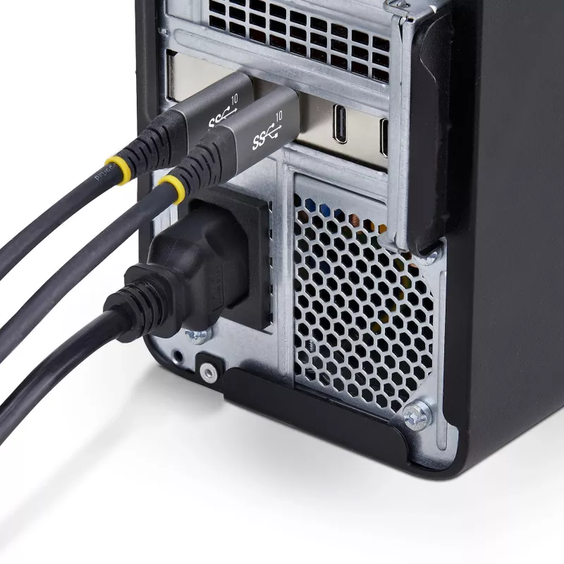 StarTech.com 4 prievadų USB Type-C PCIe kortelė, USB 3.2 10 Gbps, USB-C PCI Express išplėtimo kortelė, 4 nepriklausomi USB valdikliai, Windows/Linux/macOS, atitinka TAA