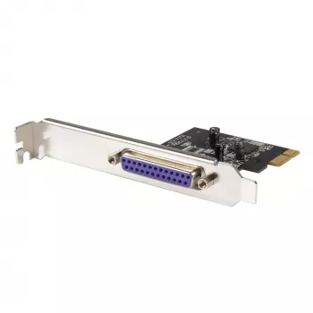 StarTech.com 1 prievado lygiagrečioji PCIe kortelė - PCI Express į lygiagrečią DB25 adapterio kortelę - Stalinio kompiuterio išplėtimo LPT valdiklis spausdintuvams, skaitytuvams ir braižytuvams - SPP/ECP - standartinis/žemo profilio