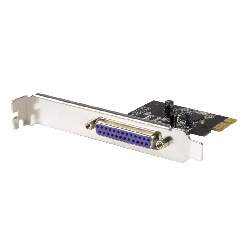 StarTech.com 1 prievado lygiagrečioji PCIe kortelė - PCI Express į lygiagrečią DB25 adapterio kortelę - Stalinio kompiuterio išplėtimo LPT valdiklis spausdintuvams, skaitytuvams ir braižytuvams - SPP/ECP - standartinis/žemo profilio
