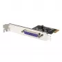 StarTech.com 1 prievado lygiagrečioji PCIe kortelė - PCI Express į lygiagrečią DB25 adapterio kortelę - Stalinio kompiuterio išplėtimo LPT valdiklis spausdintuvams, skaitytuvams ir braižytuvams - SPP/ECP - standartinis/žemo profilio