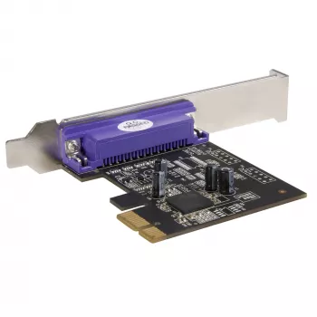 StarTech.com 1 prievado lygiagrečioji PCIe kortelė - PCI Express į lygiagrečią DB25 adapterio kortelę - Stalinio kompiuterio išplėtimo LPT valdiklis spausdintuvams, skaitytuvams ir braižytuvams - SPP/ECP - standartinis/žemo profilio