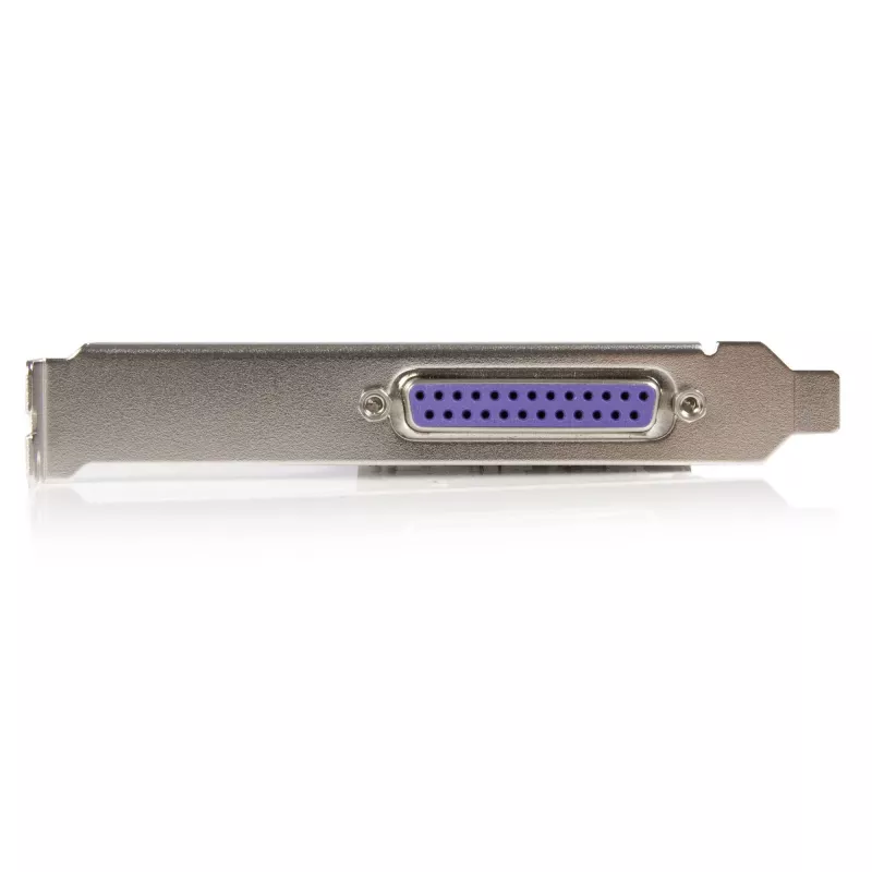 StarTech.com 1 prievado lygiagrečioji PCIe kortelė - PCI Express į lygiagrečią DB25 adapterio kortelę - Stalinio kompiuterio išplėtimo LPT valdiklis spausdintuvams, skaitytuvams ir braižytuvams - SPP/ECP - standartinis/žemo profilio
