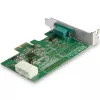 StarTech.com 1 prievado PCI Express RS232 nuosekliojo prievado adapterio kortelė - PCIe RS232 nuosekliojo prievado pagrindinio valdiklio kortelė - PCIe į nuoseklųjį DB9 - 16950 UART - žemo profilio išplėtimo kortelė - Windows ir Linux
