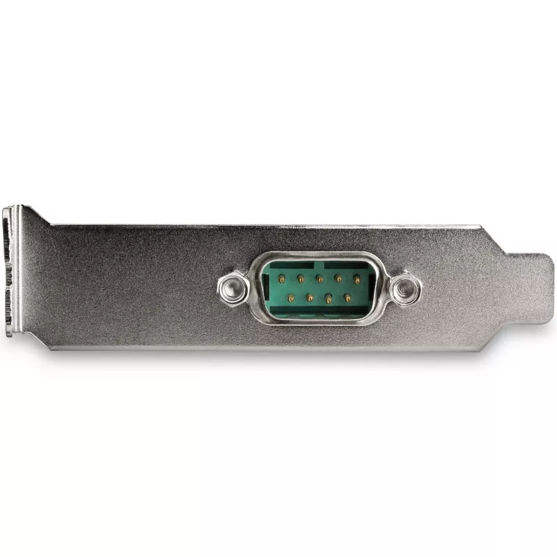 StarTech.com 1 prievado PCI Express RS232 nuosekliojo prievado adapterio kortelė - PCIe RS232 nuosekliojo prievado pagrindinio valdiklio kortelė - PCIe į nuoseklųjį DB9 - 16950 UART - žemo profilio išplėtimo kortelė - Windows ir Linux
