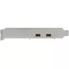 StarTech.com 2-Port USB 3.2 Gen 2 PCIe Card, USB-C 10Gbps SuperSpeed PCI Express 3.0 x4 Controller Card, USB Type-C Adapter Card, Data Only, Windows/macOS/Linux, TAA