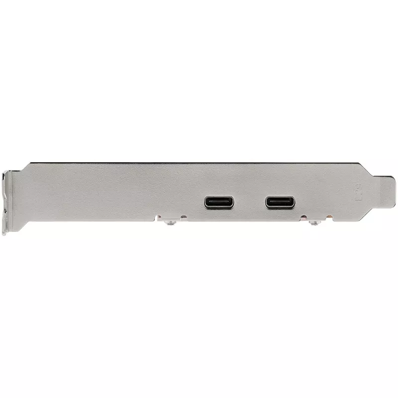 StarTech.com 2-Port USB 3.2 Gen 2 PCIe Card, USB-C 10Gbps SuperSpeed PCI Express 3.0 x4 Controller Card, USB Type-C Adapter Card, Data Only, Windows/macOS/Linux, TAA