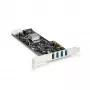 StarTech.com 4 prievadų USB 3.0 PCIe kortelė su 4 atskirais 5 Gbps kanalais (USB 3.1 Gen 1) - UASP - SATA / LP4 maitinimas - PCI Express adapterio kortelė