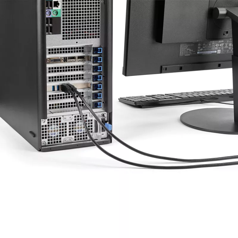 StarTech.com 4 prievadų USB 3.0 PCIe kortelė su 4 atskirais 5 Gbps kanalais (USB 3.1 Gen 1) - UASP - SATA / LP4 maitinimas - PCI Express adapterio kortelė