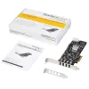 StarTech.com 4 prievadų USB 3.0 PCIe kortelė su 4 atskirais 5 Gbps kanalais (USB 3.1 Gen 1) - UASP - SATA / LP4 maitinimas - PCI Express adapterio kortelė