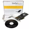 StarTech.com 4 prievadų USB 3.0 PCIe kortelė su 4 atskirais 5 Gbps kanalais (USB 3.1 Gen 1) - UASP - SATA / LP4 maitinimas - PCI Express adapterio kortelė