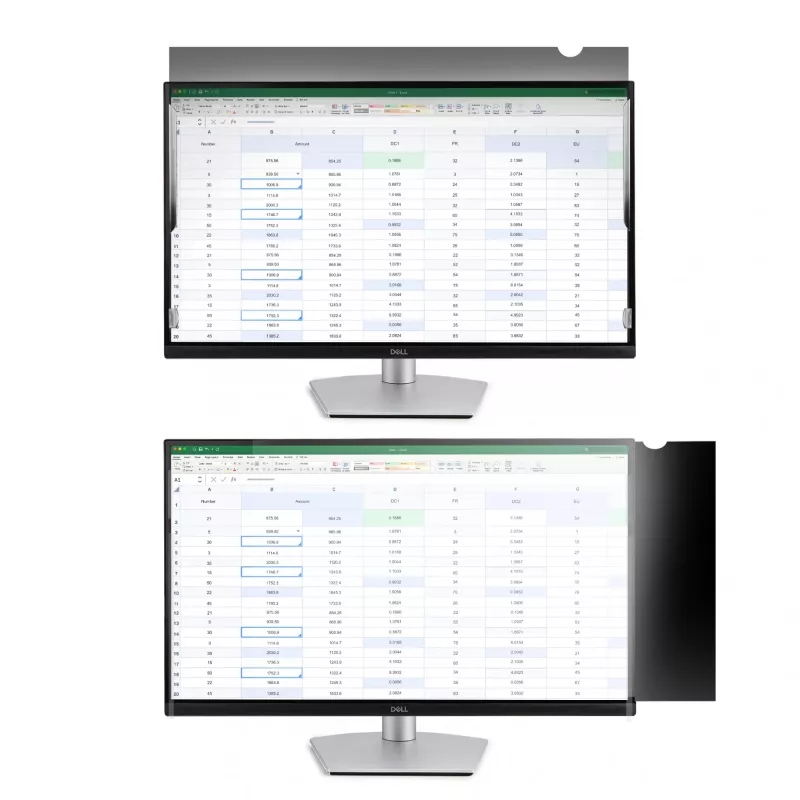 “StarTech.com” monitoriaus privatumo ekranas 23,8 inch ekranui – kompiuterio ekrano apsaugos filtras – mėlyną šviesą mažinanti apsauginė plėvelė – 16:9 plačiaekranis – matinis / blizgus – ±30 laipsnių