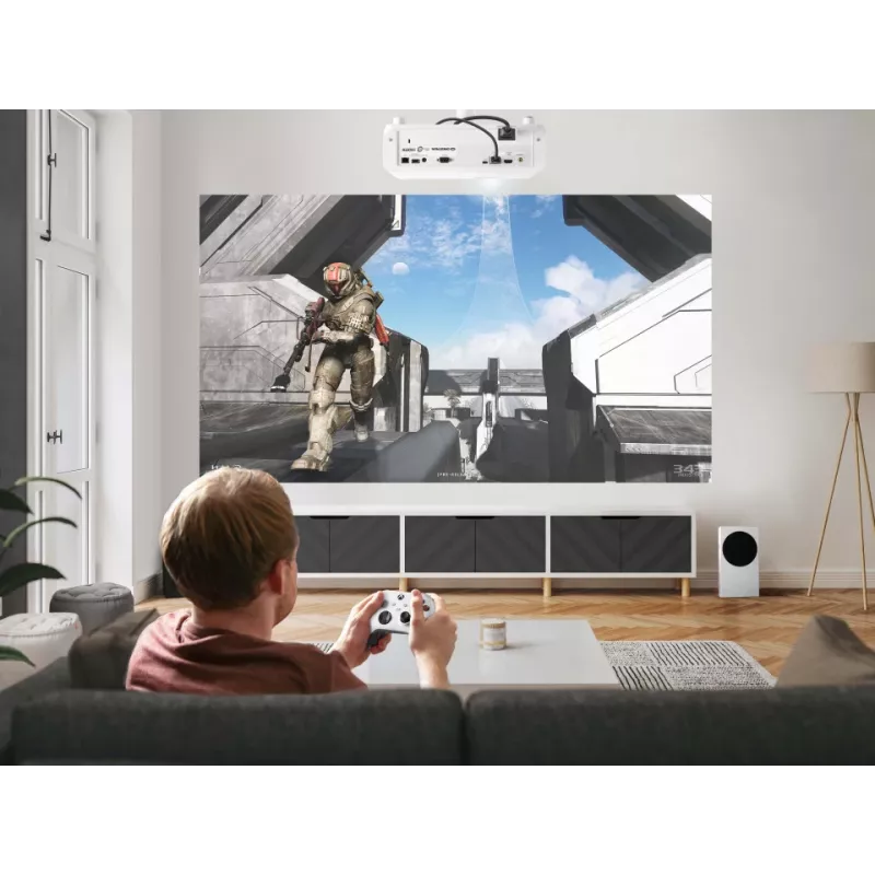 Viewsonic PX749-4K duomenų projektorius Standartinio atstumo projektorius 4000 ANSI liumenų UHD 4K (3840x2160) 3D Baltas