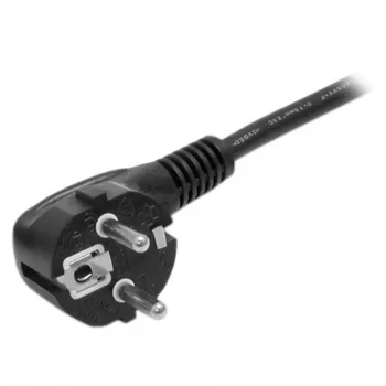 StarTech.com 2 m (6 pėdų) kompiuterio maitinimo laidas, 18AWG, EU Schuko į C13 maitinimo laidas, 250 V 10 A, juodas pakaitinis kintamosios srovės laidas, televizoriaus / monitoriaus maitinimo kabelis, Schuko CEE 7/7 į IEC 60320 C13 maitinimo laidas – kompiuterio maitinimo šaltinio kabelis
