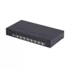 StarTech.com 8 prievadų „DisplayPort“ KVM jungiklis su 1U stovo montavimo komplektu, 4K 60Hz DP 1.2, mygtukų ir sparčiųjų klavišų perjungimas, 4 prievadų USB šakotuvas, OS nepriklausomas, TAA atitinkantis