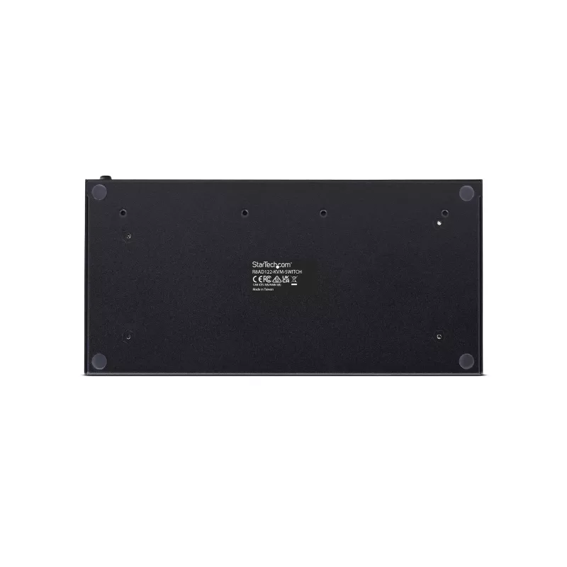 StarTech.com 8 prievadų „DisplayPort“ KVM jungiklis su 1U stovo montavimo komplektu, 4K 60Hz DP 1.2, mygtukų ir sparčiųjų klavišų perjungimas, 4 prievadų USB šakotuvas, OS nepriklausomas, TAA atitinkantis