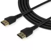 StarTech.com 6ft (2m) plonas HDMI 2.0 kabelis, lankstus aukščiausios kokybės sertifikuotas HDMI laidas su Ethernet, UHD 4K 60Hz HDR10, patvarus aramido pluošto dizainas su TPE apvalkalu