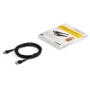 StarTech.com 6ft (2m) plonas HDMI 2.0 kabelis, lankstus aukščiausios kokybės sertifikuotas HDMI laidas su Ethernet, UHD 4K 60Hz HDR10, patvarus aramido pluošto dizainas su TPE apvalkalu
