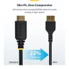 StarTech.com 6ft (2m) plonas HDMI 2.0 kabelis, lankstus aukščiausios kokybės sertifikuotas HDMI laidas su Ethernet, UHD 4K 60Hz HDR10, patvarus aramido pluošto dizainas su TPE apvalkalu