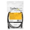 StarTech.com 2m USB C įkrovimo laidas – Patvarus greitas įkrovimas ir sinchronizavimas USB 2.0 Type C į USB C nešiojamojo kompiuterio įkroviklio laidas – TPE apvalkalas Aramidinis pluoštas M/M 60W Juodas – Samsung S10 S20 iPad Pro MS Surface
