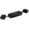 StarTech.com USB 3.0 atminties kortelių skaitytuvas / rašytuvas SD ir microSD kortelėms - USB-C ir USB-A