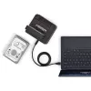 StarTech.com dviejų lizdų USB 3.2 Gen 2 į SATA standžiųjų diskų prijungimo stotelė, USB 10 Gbps standžiųjų diskų prijungimo stotelė, išorinė 2,5/3,5 col. SATA I/II/III SSD/HDD prijungimo stotelė, karšto keitimo standžiųjų diskų dėklas, viršutinė įkrova