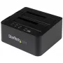 StarTech.com Atskira standžiojo disko kopijavimo stotis, dviejų lizdų HDD/SSD klonavimo/kopijavimo įrenginys, USB 3.1 (10 Gbps) prie SATA III HDD/SSD prijungimo stotelė, standžiojo disko kopijavimo stotelė, standžiojo disko klonavimo įrenginys
