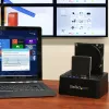 StarTech.com Atskira standžiojo disko kopijavimo stotis, dviejų lizdų HDD/SSD klonavimo/kopijavimo įrenginys, USB 3.1 (10 Gbps) prie SATA III HDD/SSD prijungimo stotelė, standžiojo disko kopijavimo stotelė, standžiojo disko klonavimo įrenginys
